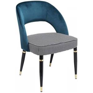 Kare Design Kare Eetkamerstoel Samantha Bluegreen