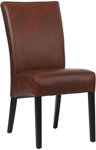 SHOPX HUISCOLLECTIE Cognac leren landelijke eetkamerstoel Just - Granada leer Cognac (cognac leer)