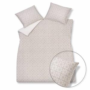 Vandyck dekbedovertrek Pure 17 Wash kleur Stone 240x200/220