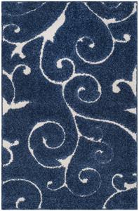 Safavieh Vloerkleed Hafsa donkerblauw | 