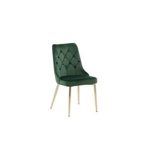 Fjôrd  Eetkamerstoel Mosgroen|Koper - Velvet - Deluxe - Set van 2