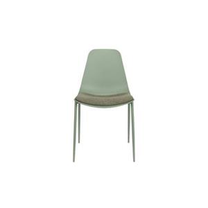 Giga Meubel  Eetkamerstoel Groen - Zithoogte 48cm - Set van 4