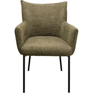 Kare Design Selma Stoel met armleuningen groen