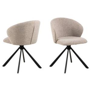 Giga Living  Eetkamerstoel Orrisdale Monza Beige Draaibaar