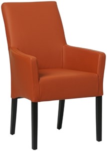 SHOPX HUISCOLLECTIE Cognac leren landelijke eetkamerstoel Just - Toledo Leer Cotto (cognac leer)