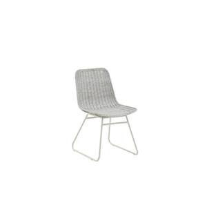 Fjôrd  Eetkamerstoel Wit - Rotan - Cirebon - Set van 2