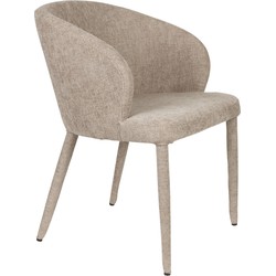 Housecraft Living Tamsin Eetkamerstoelen Beige - Set van 2