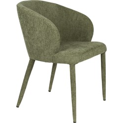 Housecraft Living Tamsin Eetkamerstoelen Groen - Set van 2