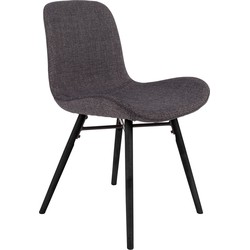 Housecraft Living Housecraft Lester Eetkamerstoelen Antraciet - Set van 2 - Grijs
