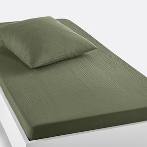 LA REDOUTE INTERIEURS Effen hoeslaken in tetra, kinderen, Kumla