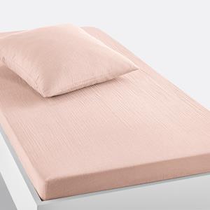 LA REDOUTE INTERIEURS Effen hoeslaken in tetra, kinderen, Kumla