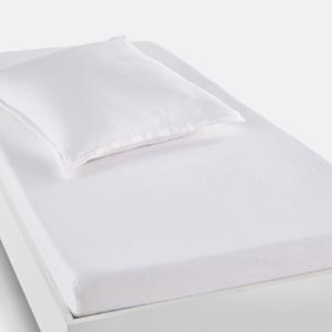 LA REDOUTE INTERIEURS Hoeslaken in gewassen linnen, omslag 30 cm, Linot