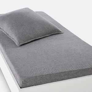 LA REDOUTE INTERIEURS Hoeslaken, omslag 30 cm, Linot Carreaux