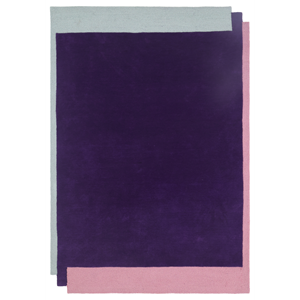 Finarte  Vloerkleed Arkki Wool Rug Plum - 140x200 cm