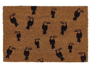 Livarno home Kokos deurmat 40 x 60 cm (Vogel/Toekan)