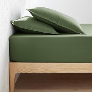LA REDOUTE INTERIEURS Hoeslaken in perkalkatoen, omslag 30 cm Scenario