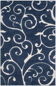 Safavieh Vloerkleed Hafsa donkerblauw | 