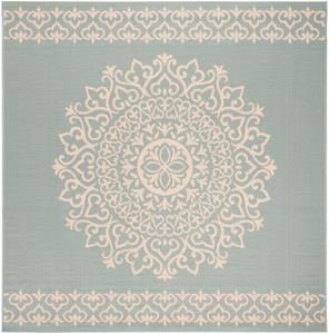Safavieh Vloerkleed Bastia Vierkant in- & outdoor | 