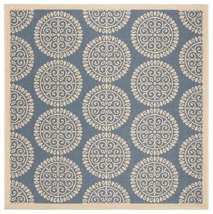 Safavieh Vloerkleed Molly Vierkant Oceaan in- & outdoor | 