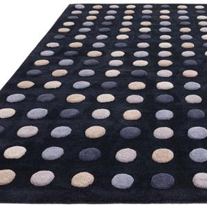Easy Living  Vloerkleed Dotty Navy -