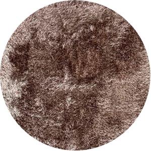 Vloerkleed LoveShaggy LichtBruin - 200 Rond