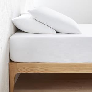 LA REDOUTE INTERIEURS Effen hoeslaken in tetra, omslag 30cm, Kumla