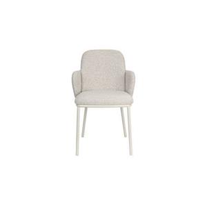 Giga Meubel  Eetkamerstoel Met Armleuning Beige - Jerrico - Set van 2