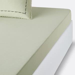 LA REDOUTE INTERIEURS Hoeslaken katoen/linnen omslag 30 cm, Eleanor