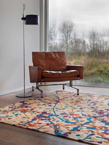 Louis de Poortere  Gallery 9221 Orange Drip - 100x140 cm Vloerkleed