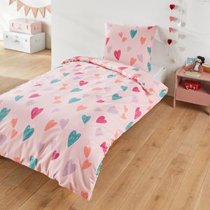SO'HOME Bedset in katoen, vierkante kussensloop, Sweetheart