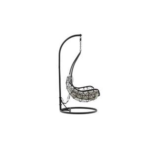Fjôrd  Hangstoel Zwart - Wicker - Vide
