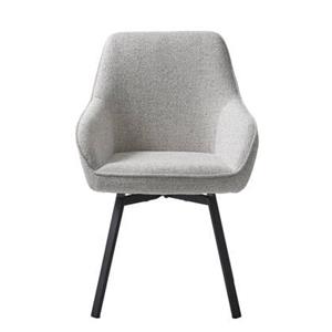 Giga Living  Eetkamerstoel Off White Draaibaar - Alma - Set van 2