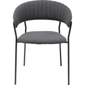 Kare Design Kare Eetkamerstoel Belle Anthracite (Set van 2)