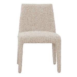 DÉJA Living  Eetkamerstoel Taupe Stof - Méline - Set van 2