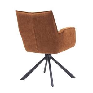 Giga Living  Eetkamerstoel Roest Stof - Select Marilla - Set van 2
