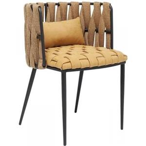 Kare Design Kare Eetkamerstoel Cheerio Yellow