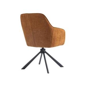 Giga Living  Eetkamerstoel Roest Stof - Select Avola - Set van 2
