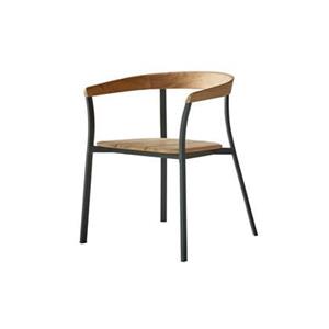 Tikamoon  Arco - Stoel in massief teak en aluminium
