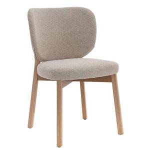 DÉJA Living  DÉJA Eetkamerstoel Nobu Beige|Naturel - Set van 2