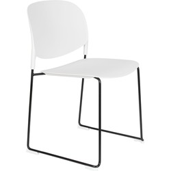 Housecraft Living Housecraft Stacks Eetkamerstoelen Wit - Set van 4