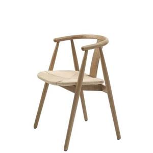 Giga Living  Eetkamerstoel Naturel Eikenhout - Relate - Set van 2