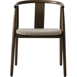 Hygge Interiors Relate Eetkamerstoel Gerookt Eiken | Latte set van 2