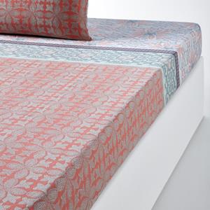 SO'HOME Hoeslaken in flanel, Bergame