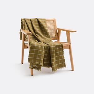 LA REDOUTE INTERIEURS Plaid van geruit katoenlinnen, Lina