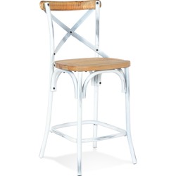 Alterego COTTAGE Middelhoge snackkruk - Beige