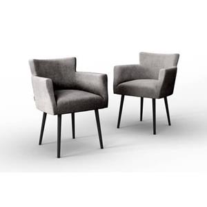 NADUVI Collection Set van 2 eetkamerstoelen Billie