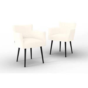 NADUVI Collection Set van 2 eetkamerstoelen Billie