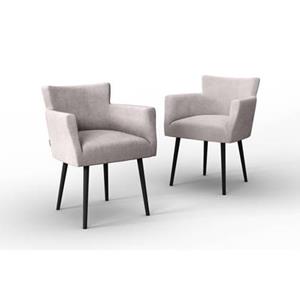 NADUVI Collection Set van 2 eetkamerstoelen Billie