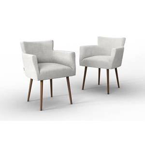 NADUVI Collection Set van 2 eetkamerstoelen Billie