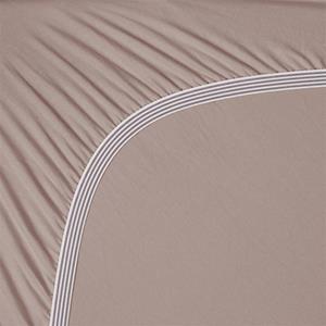 PiP Studio Hoeslaken Royal Nights - Jersey Stretch - Roze-1-persoons (100x200/220 cm)